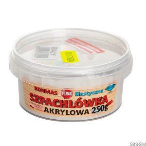 KONMAS szpachlówka akrylowa 250 g, 21 kolorów.