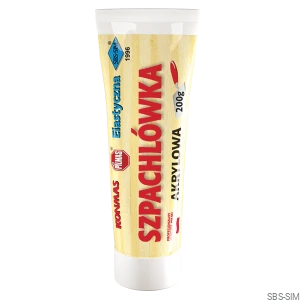 PILMAS szpachlówka akrylowa tuba 200 g, 19 kolorów.